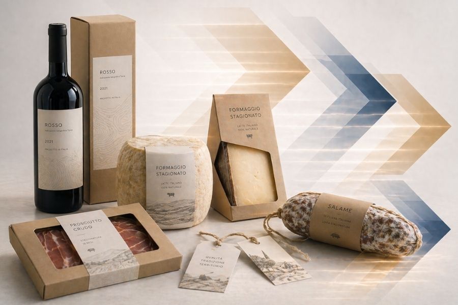 Stampa etichette e packaging aziendale