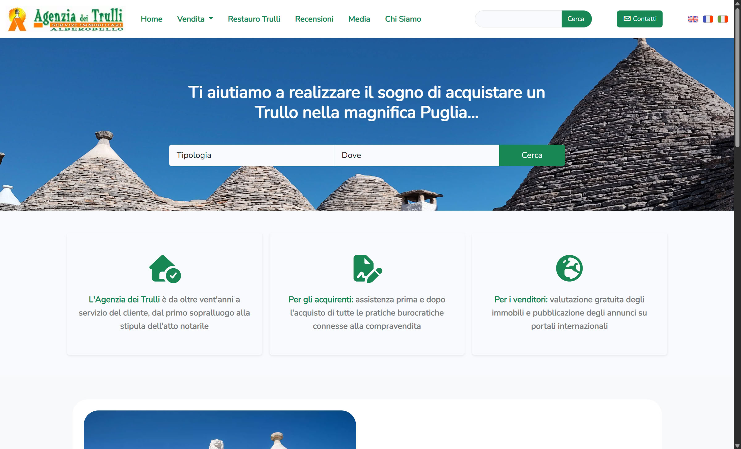Progetto Agenzia dei Trulli